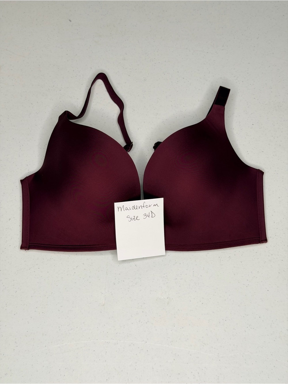 Maidenform Deep Wine Wireless T-Shirt Bra - Picture 6 of 6